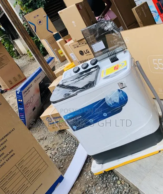 Best Reliable Midea 7.0kg Semi Auto Washing Machine MF100W70/W-GH · Photo 1