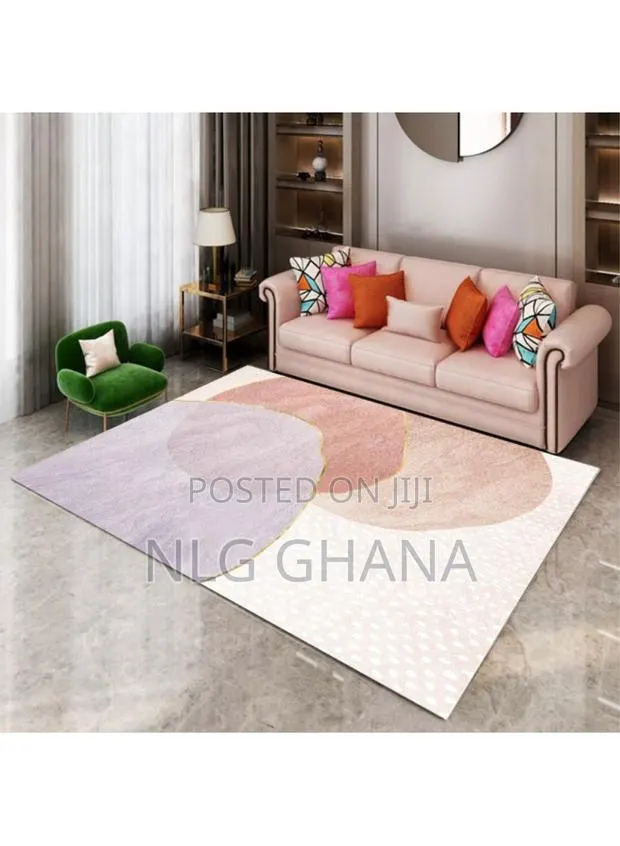 Modern Abstract Geometric Pattern Living Room Rug. Tvx26384 · Photo 1