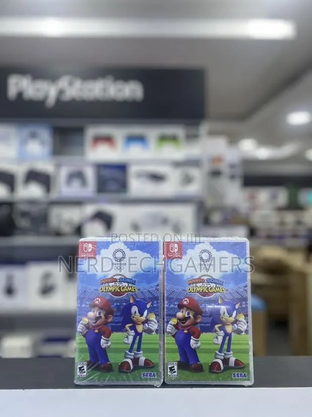 Mario Sonic at the Olympic Games Tokyo 2020 for Nintendo Switch. · Photo 1