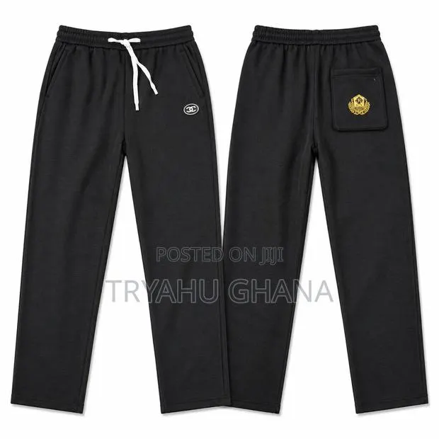 Shop Quality Men's Black Joggers Online at Tryahu · Photo 1
