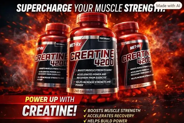 Creatine Capsules (Supercharge Your Strength) · Photo 1