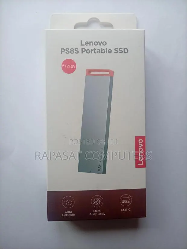Lenovo Ps8 Portable SSD 512gb · Photo 1