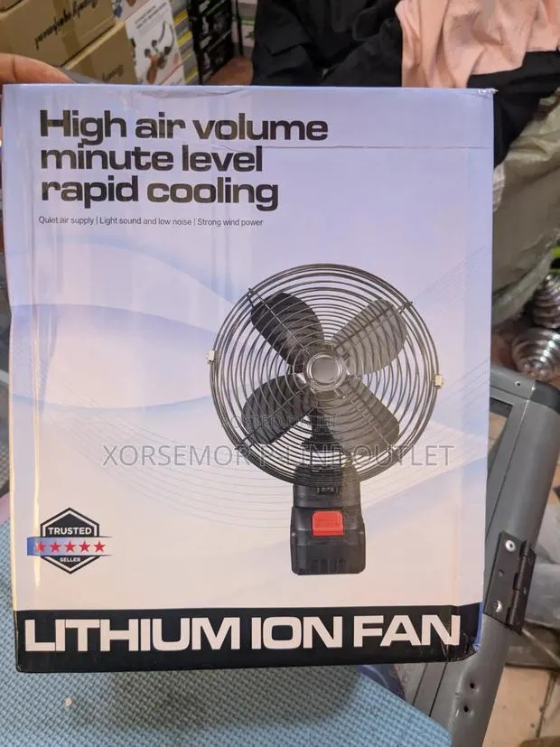 Rapid Cooling Rechargeable Fan · Photo 1