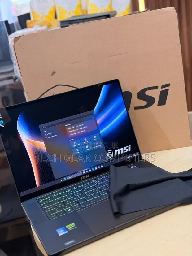 New Laptop MSI Stealth 16 AI Studio 32GB Intel Core Ultra 9 SSD 1T · Photo 1