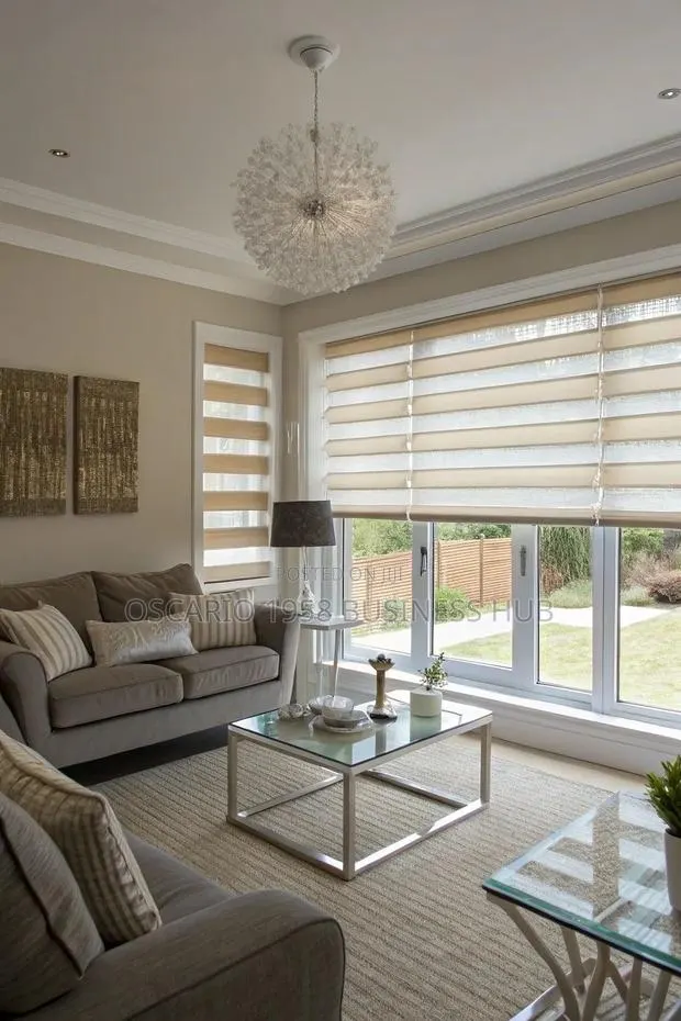 The Discount Warehouse Design Zebra Window Curtain Blinds · Photo 1