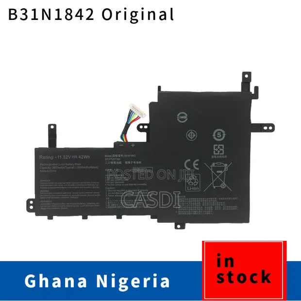 B31n1842 Notebook Battery for ASUS V5050e V5100e S5500f M5100u · Photo 1