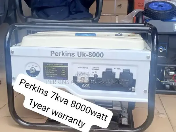 Strong and Dependable Perkins 7kva Power Generator 7kva · Photo 1