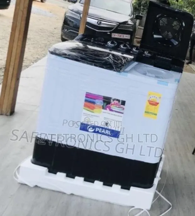Newly Boxed Semiautomatic 11kg TopLoad Pearl Twintub Washer · Photo 1