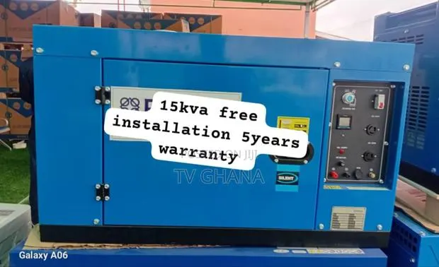 Free Delivery Within Accra Perkins 15kva Diesel Generator · Photo 1