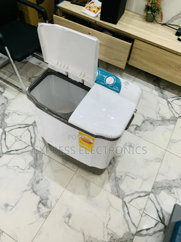 Call for Nasco NASTT-B50FL 5kg Twin Tub Washing Machine - White Grey · Photo 1