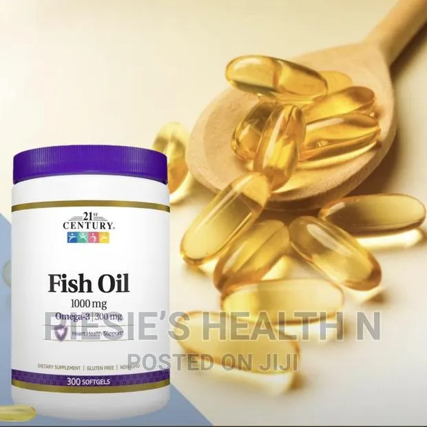 21st Century Omega 3 Fish Oil 1000mg 300 Softgels · Photo 1