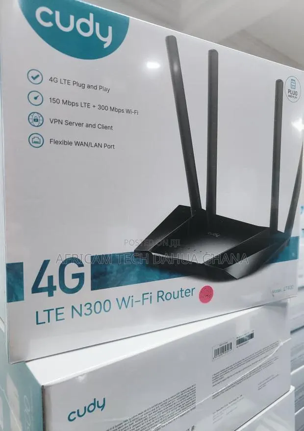 Cudy N300 Wi-Fi 4g Lte Router · Photo 1
