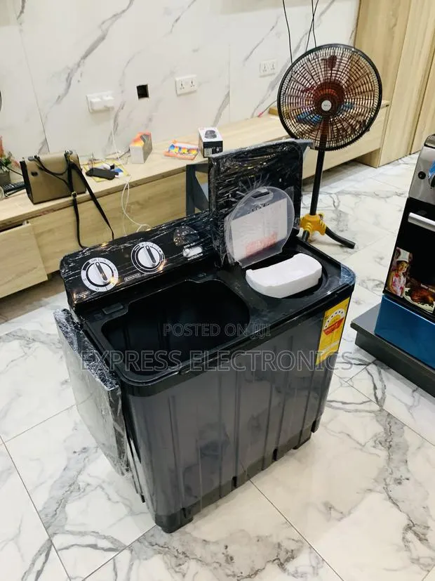 Call Nasco 7kg Black Semi-Auto Twin Tub WM (Model:NAS-07-Tw) · Photo 1