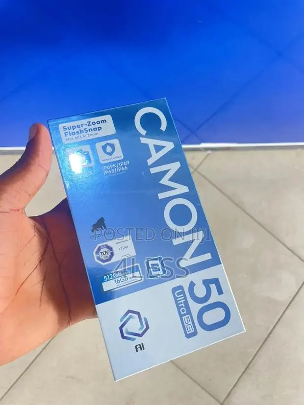 New Tecno Camon 50 Ultra 512 GB Black · Photo 1