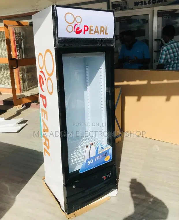 High Quality Pearl PVC-28 1 Door Beverage Cooler(178ltr). · Photo 1