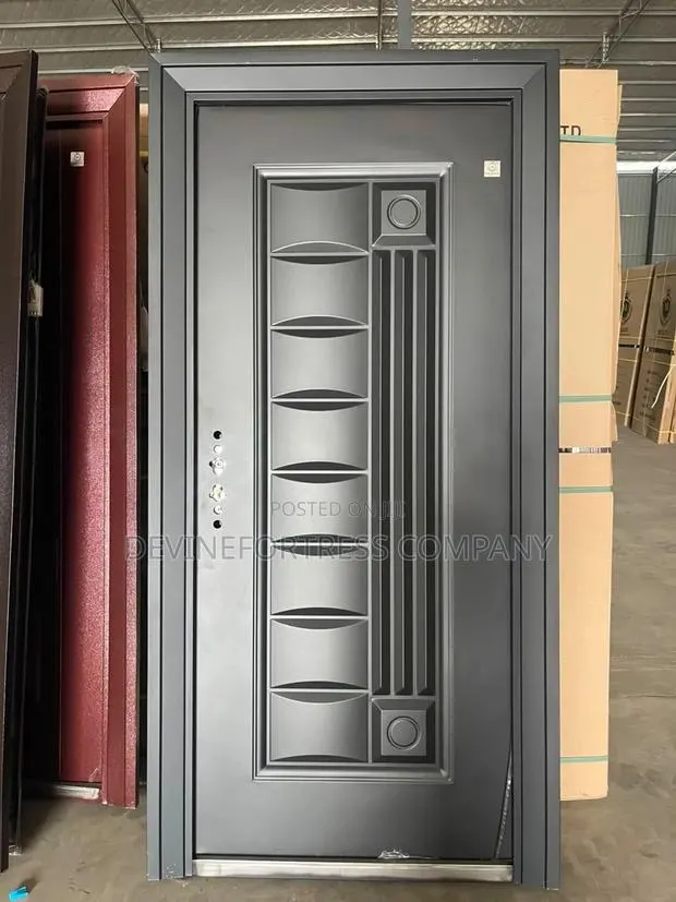 High Quality Black Sed Single Door Rough With Handle for All Weather C · Photo 1