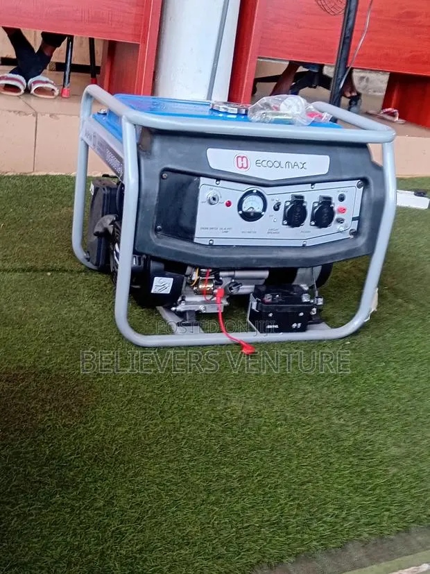 Ecoolmax 7.5kva Key Start Generator – Brand New · Photo 1