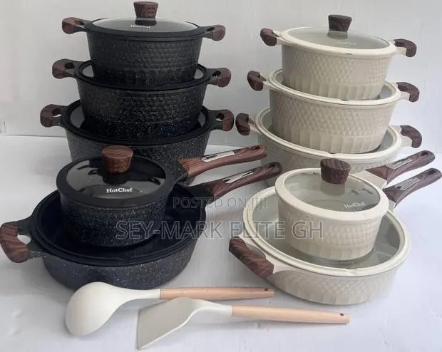 5 Set Hot Chef Nonstick Cookware · Photo 1