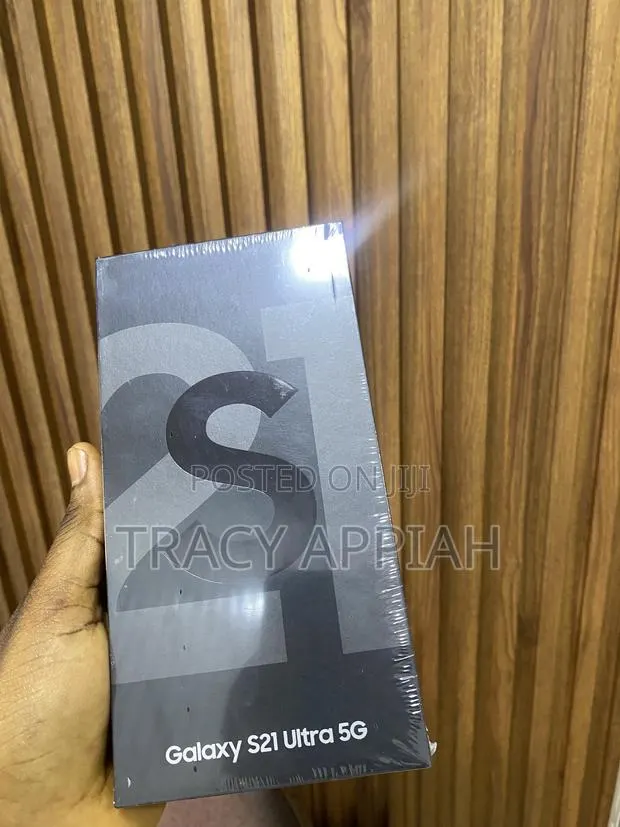 New Samsung Galaxy S21 Ultra 5G 128 GB Black · Photo 1