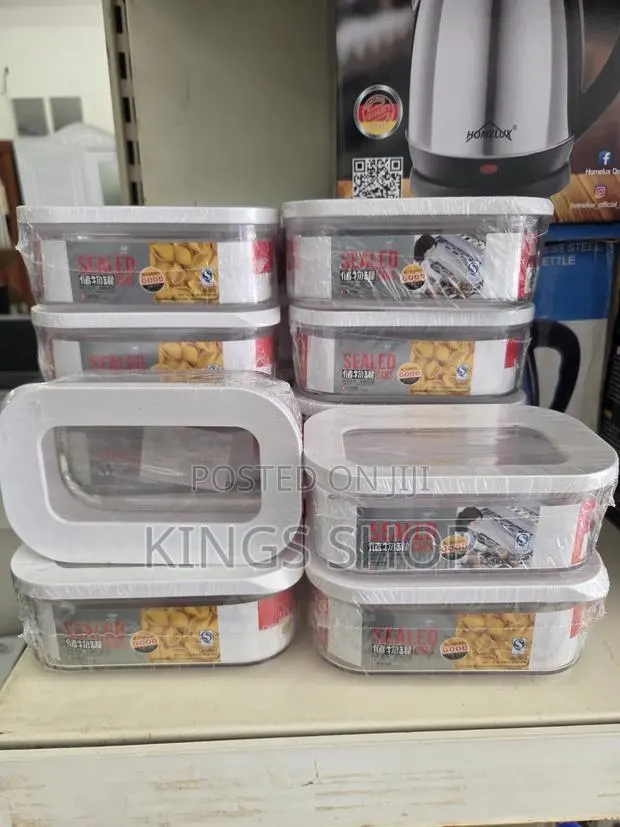 Storage Plastic Sealed Cans