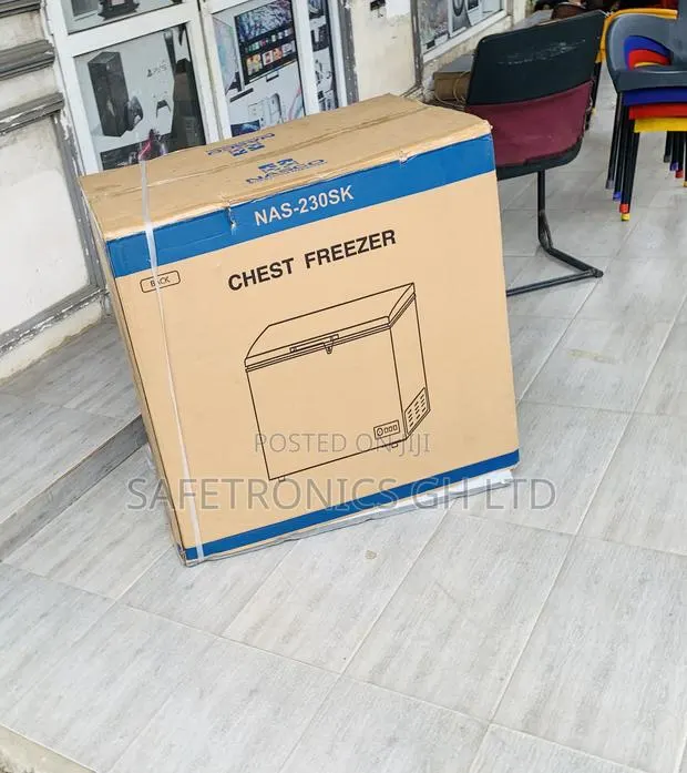 Just Shop Nasco 195l Nas-230sk Chest Freezer Silver · Photo 1