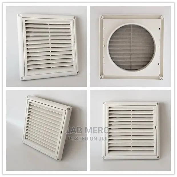 6 Inches Plastic Cover Grille Ventilation Vent Cover Outside · Photo 1