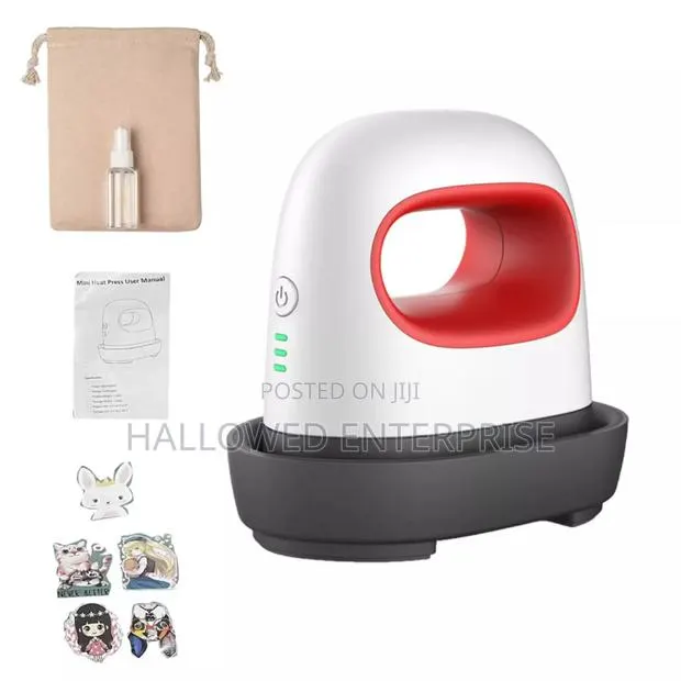 Mini Electric Iron Label Heat Press Machine Shoe T-Shirt Bag Logo · Photo 3