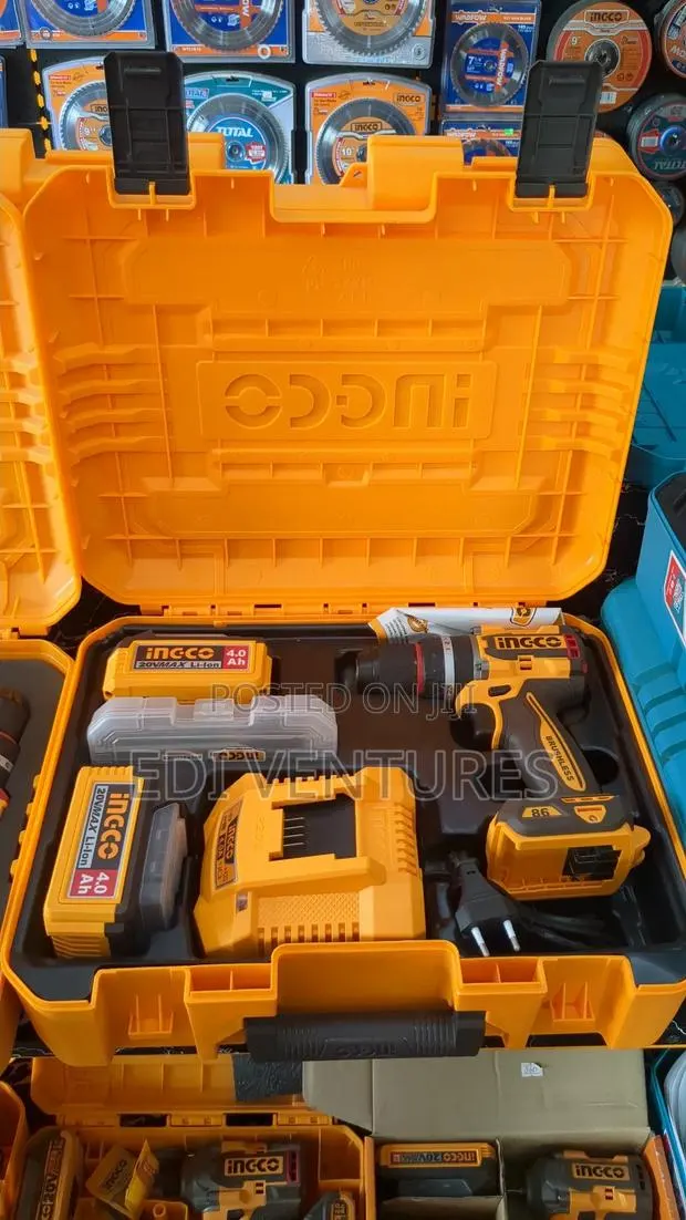 Ingco Cordless Impact Brushless Drill 86nm · Photo 1