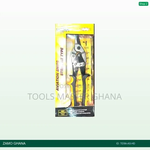 Aviation Snip Heavy Duty Straight (Elora Branded) - Tera-as-Hd · Photo 1