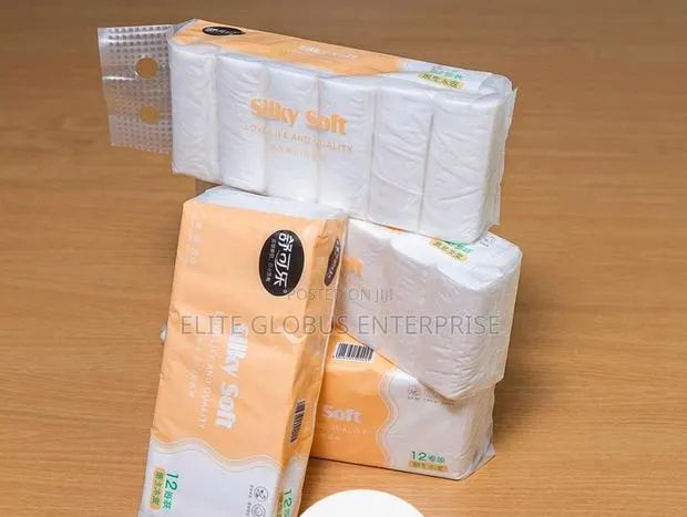 Coreless 5-Ply Toilet Tissue Rolls – Soft, Thick & Absorbent · Photo 1
