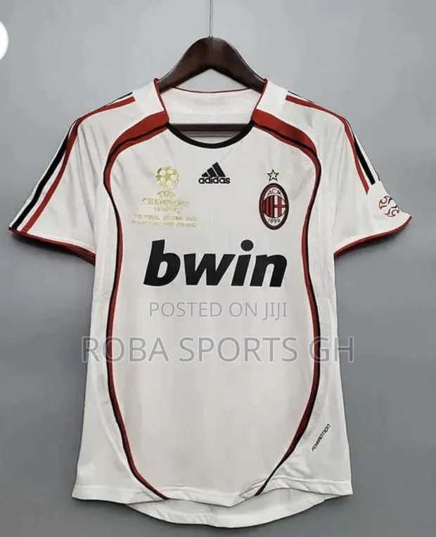 2006/07 Ac Milan Retro Away Jersey · Photo 1