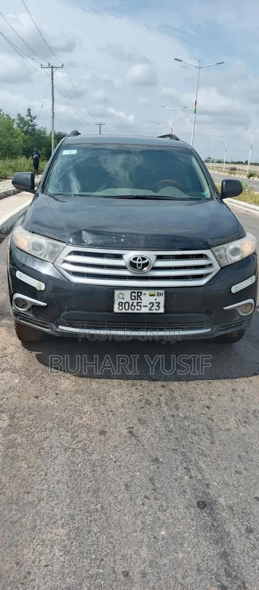 Toyota Highlander 2012 Black · Photo 1