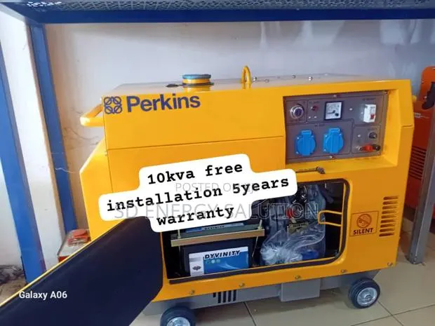 It's Doesn't Just Run It's Think Perkins 10kva Diesel Silent · Photo 1