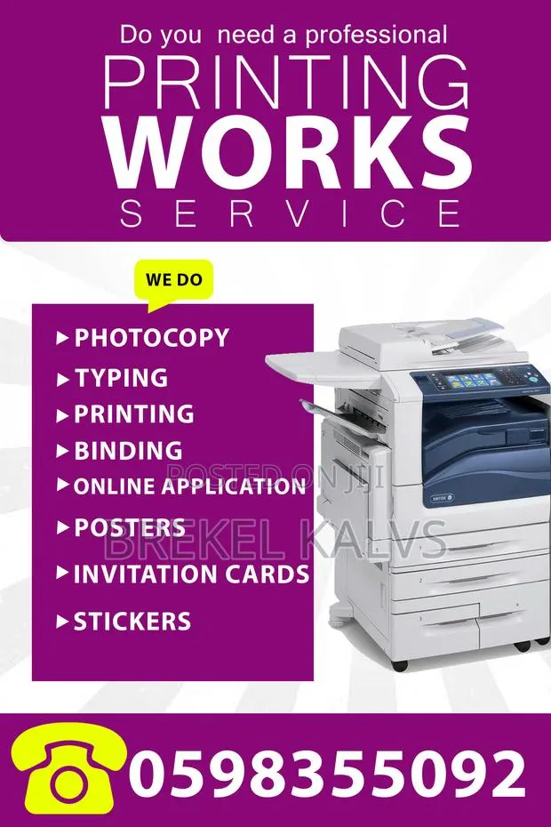 Affordable Printing, T‐shirts Photocopy at Brekel Kelvs Printing · Photo 1