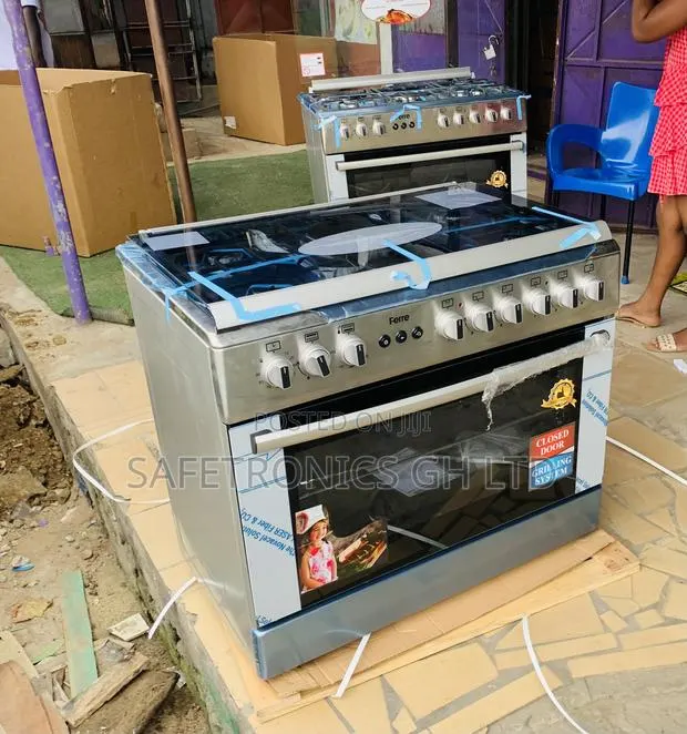 Original Grey Ferre 90x60cm 4Gas+2Electric Burner Cooker With Oven · Photo 1