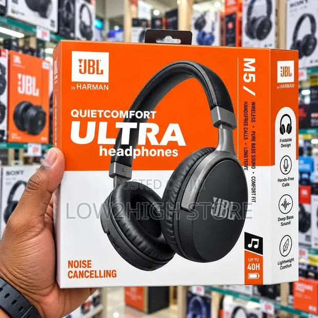 JBL M5 QuietComfort Ultra Wireless ANC
Headphones
- Low2High · Photo 1