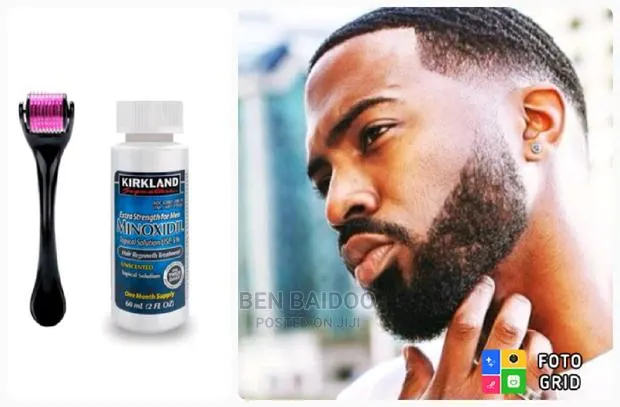 Hair Growth Best Beard Combo(Men Kirkland Oil and Roller) · Photo 1