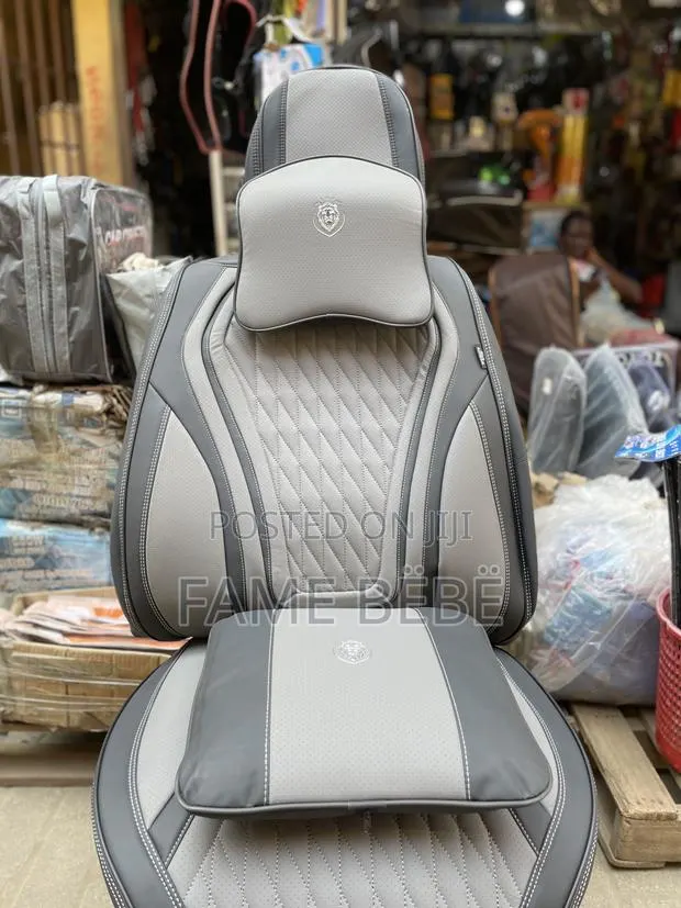 Premium Sport Leather Seat Cover - BROWN ASH Edition · Photo 1