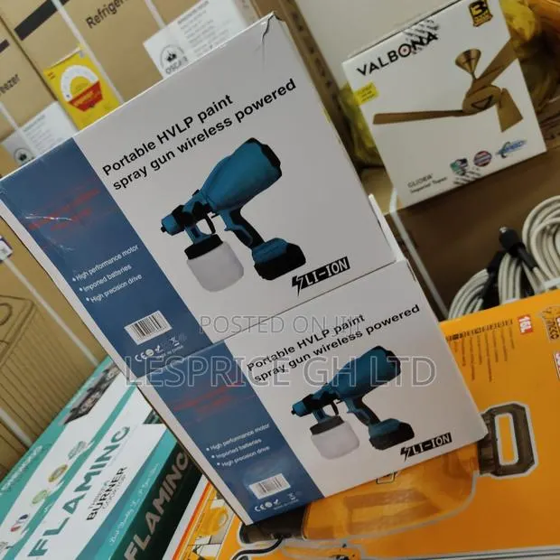 Li-Ion Li-Ion the Topmost Wireless 48v Paint Spray Brand You Can Trust · Photo 1