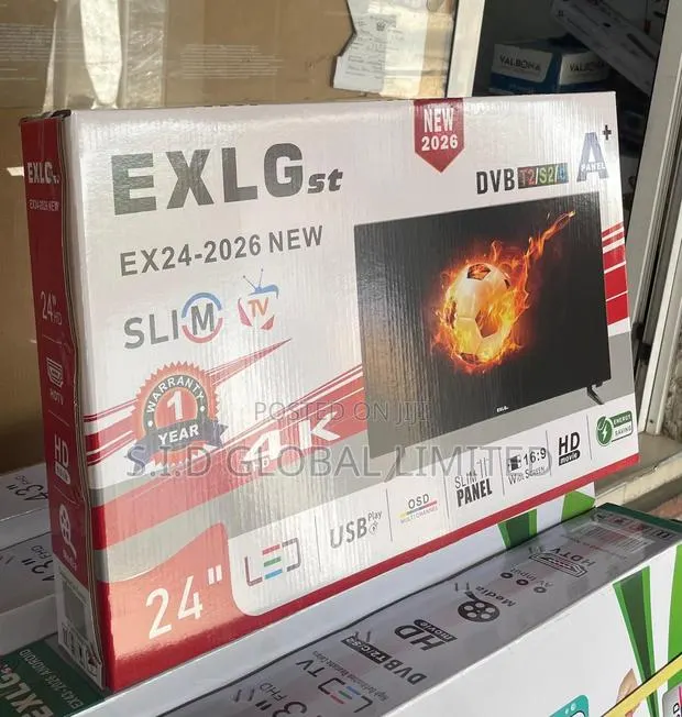 Enjoy Sharp Picture Quality With Exlg 24" Compact Led · Photo 1