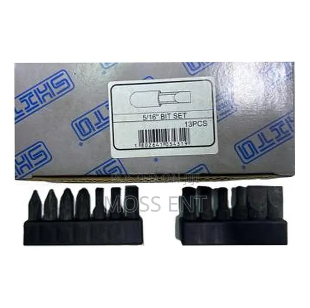 13pcs 5/16inch Bit Set - Bt013-St · Photo 1