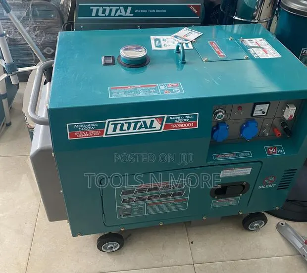 Total Silent Diesel Generator 5kw(3 Phases) · Photo 1