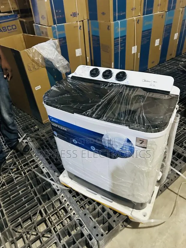 Place Your Order for Midea 7kg Topload Twintub · Photo 1