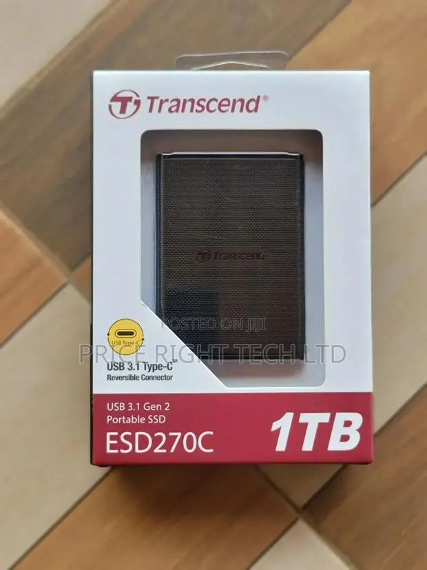 Brand New 1tb Transcend Portable SSD Drive · Photo 1