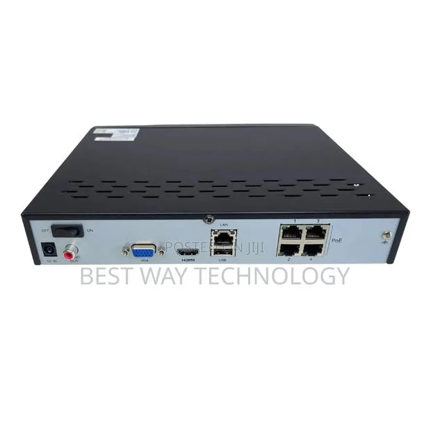 4ch NVR Poe Hikvision · Photo 1