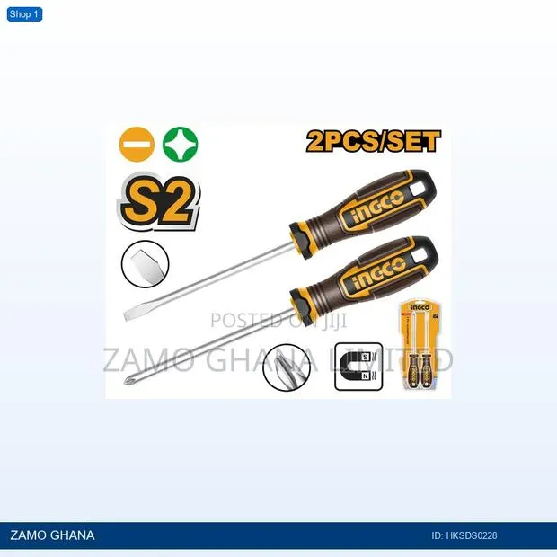 2 PCS Screwdriver - Hksds0228 · Photo 1