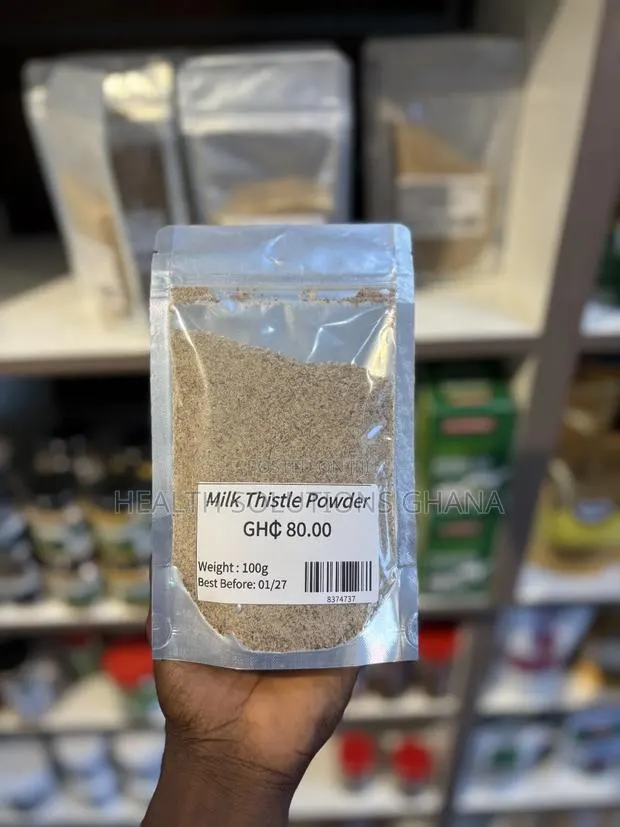 Milk Thistle Powder for Liver Detox Wellness Support · Photo 1