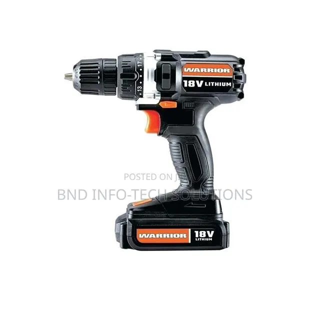 WARRIOR 18V Cordless 3/8 Inch Drill Kit · Photo 1