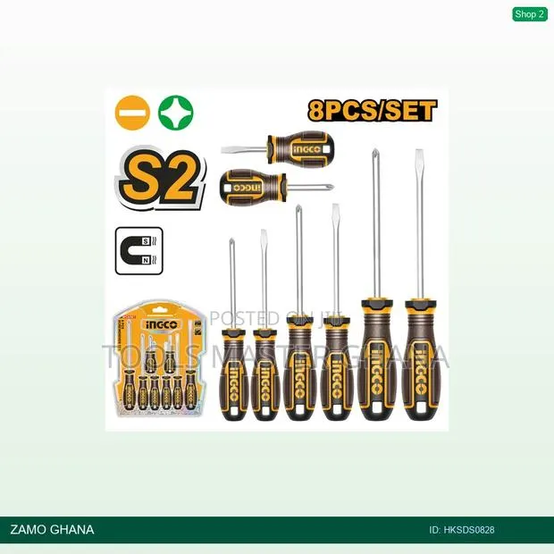 8 PCS Screwdriver - Hksds0828 · Photo 1