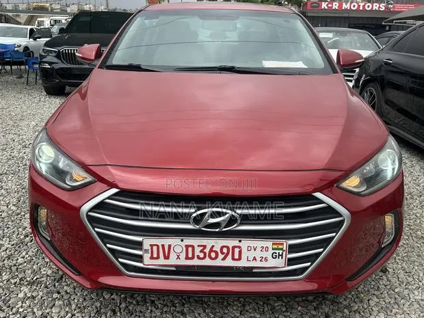 Hyundai Elantra Limited 2018 Red